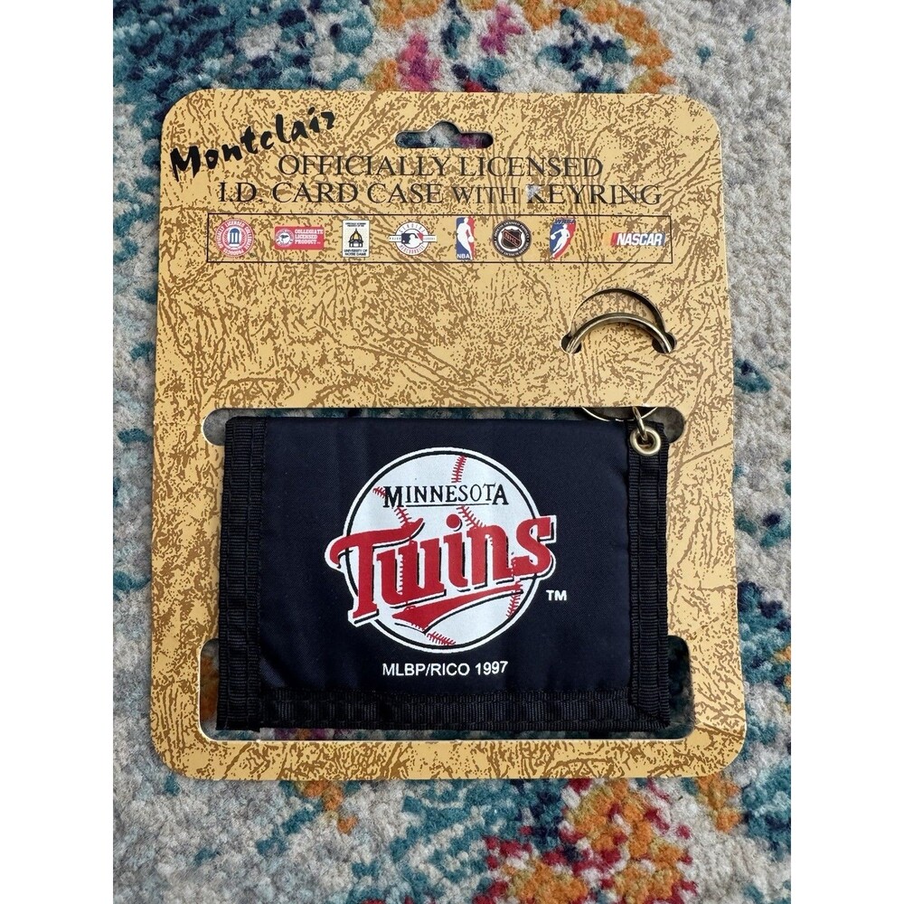 Vintage Minnesota Twins Officially Licensed I.D. Card Case NEW